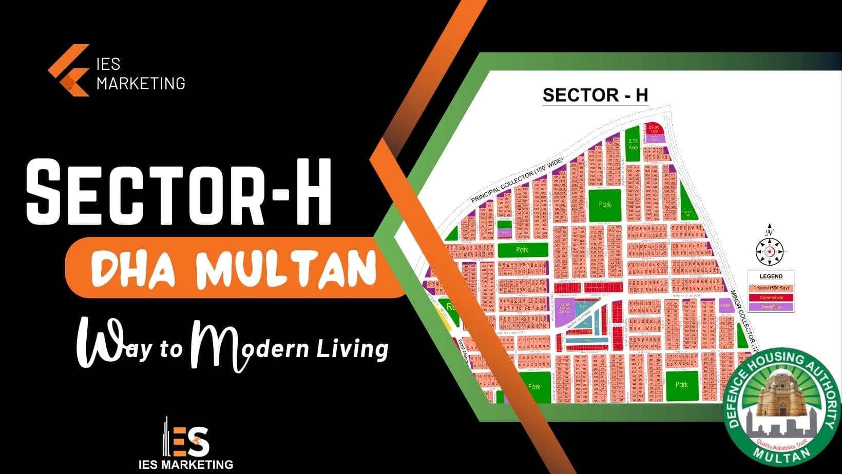 Sector H of DHA Multan; A Way to Modern Living