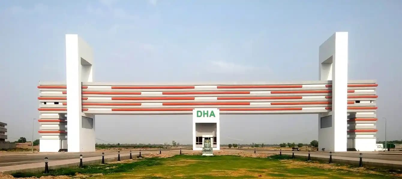 DHA Multan main entrance